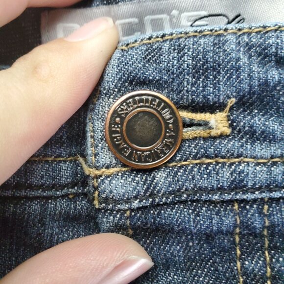 Chicos Jeans Womens Size 1.5 US 10 Blue Platinum Bootcut Stretch Denim - Picture 8 of 11